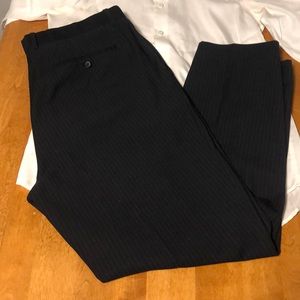 Pierre Cardin navy striped dress pants
